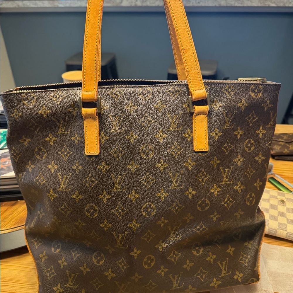 Louis Vuitton Brown Cabas Alto